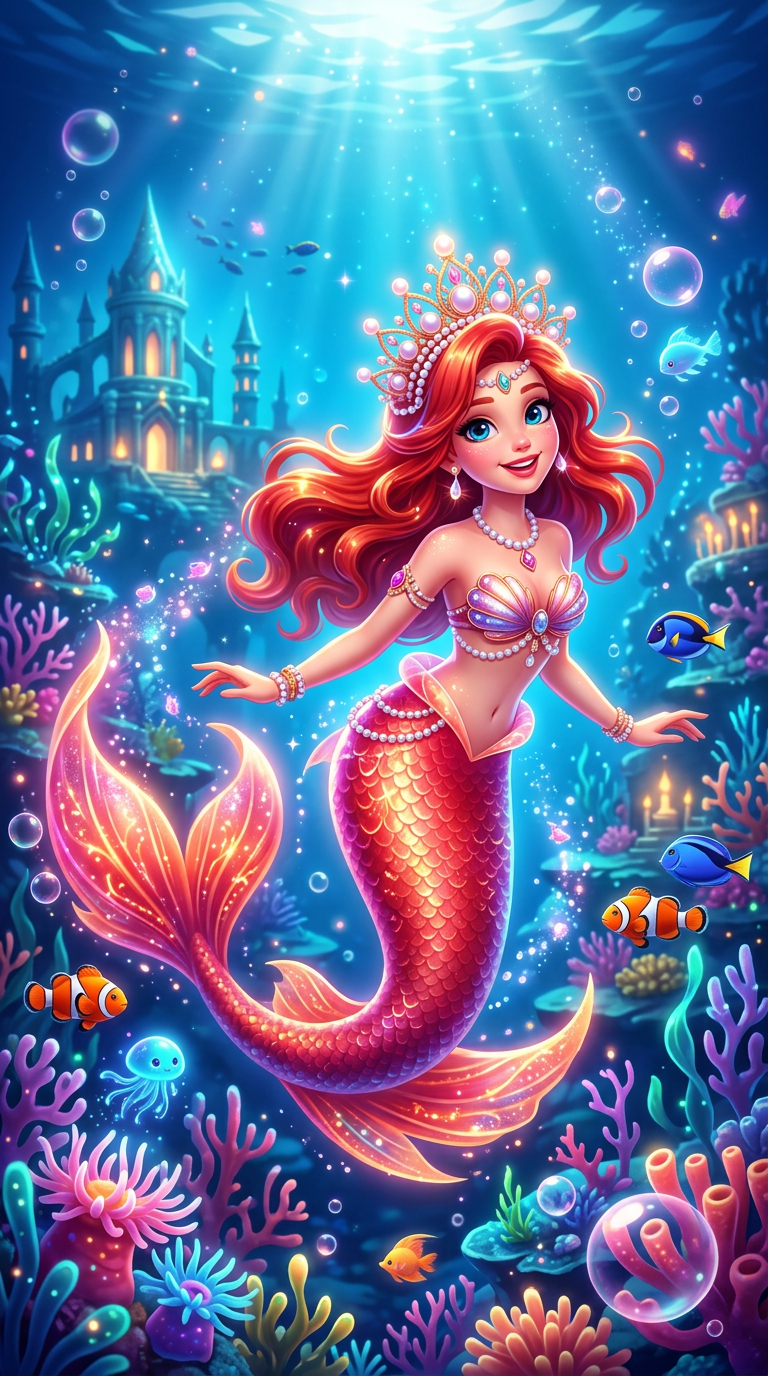 Mermaid's Pearl slot machine cover art
