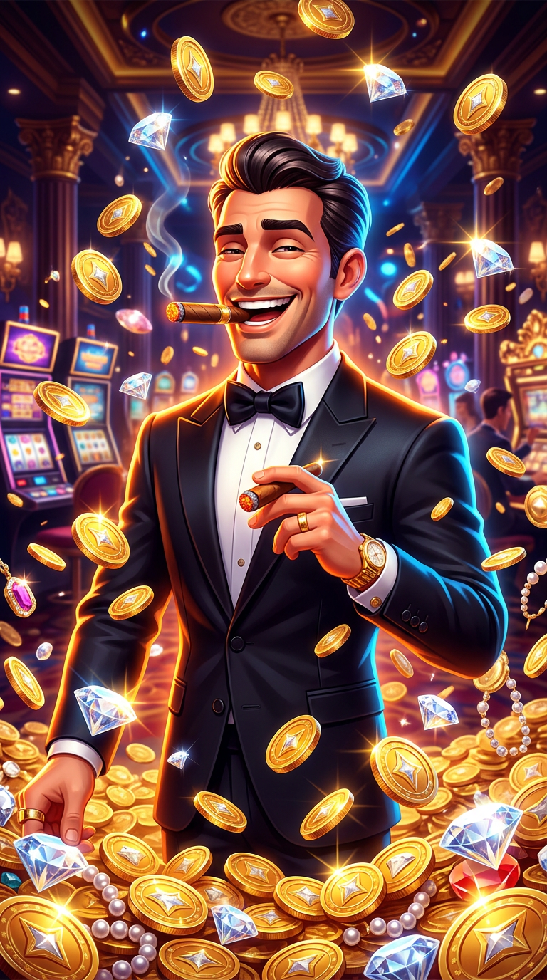 Luxury Life slot machine cover art