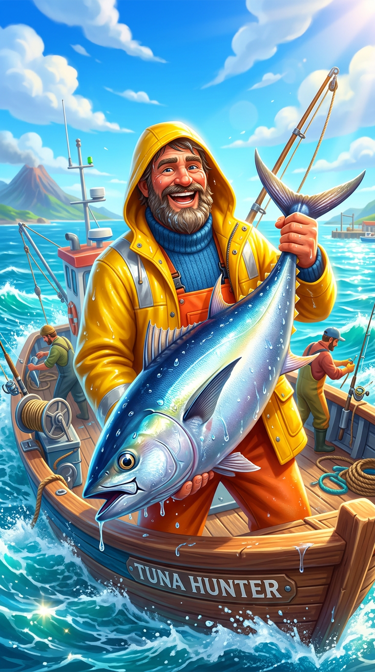 Big Tuna Bonanza slot machine cover art