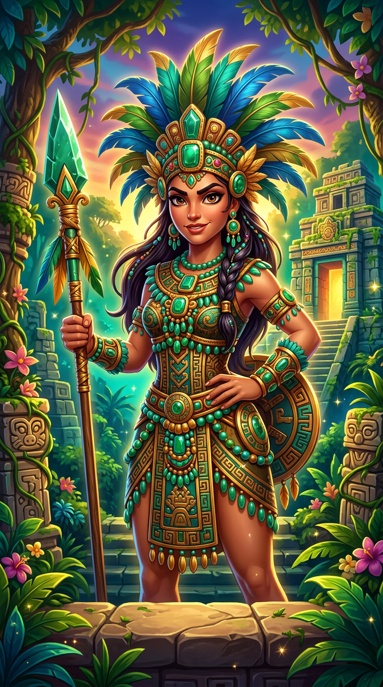 Maya Treasure Hunt slot machine cover art